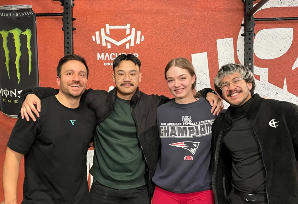 Volker mit Sport Commity und alle sind glücklich